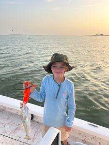 Clear skies and calm waters set the stage for an epic deep sea adventure!
