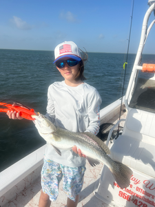 Partly cloudy skies set the stage for epic deep sea adventures off South Padre Island!