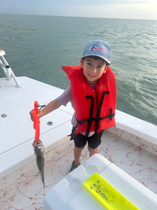 Storm clouds brewing, but the deep sea fishing must go on!