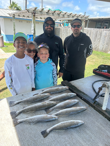 Blasted the spotted weakfish on a deep sea jigging day in South Padre Island!