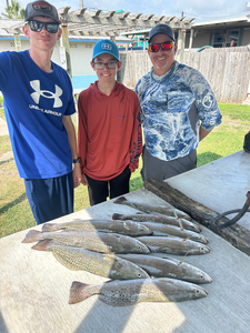 Landed a mighty Spotted Weakfish while Deep Sea Jigging and Light Tackle Drift Fishing in South Padre Island, TX!