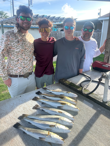 Spotted Weakfish double-header in the deep waters off South Padre!