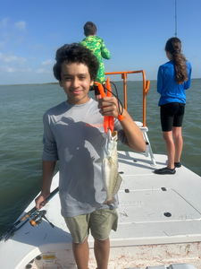 Deep sea jigging pays off with a sweet Spotted Weakfish!