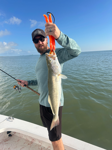Deep sea jigging pays off with a stellar Spotted Weakfish catch!