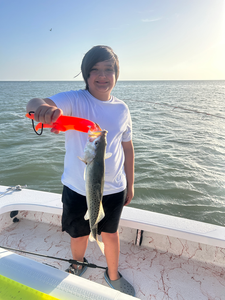 Reeling in the best fishing experience with a Spotted Weakfish!