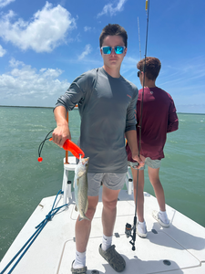 Reeling in the best Spotted Weakfish with light tackle drift fishing!