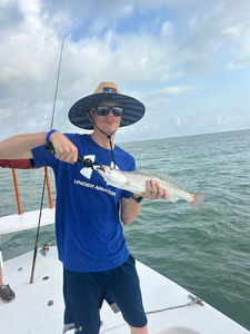 Hooked this feisty Spotted Weakfish with some clever Deep Sea Jigging maneuvers!