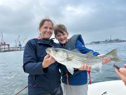 Striped bass catch in NH