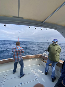 Scenic view of Muskegon, great fishing location