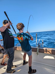 Fishing at Muskegon