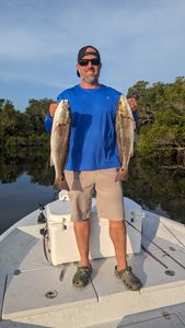 Two redfish caught in Florida