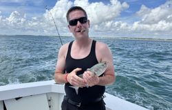 Bluefish caught while fishing in Morehead City NC waters