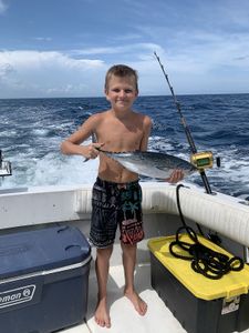 Little Tunny fish caught during a fishing trip in Shalimar