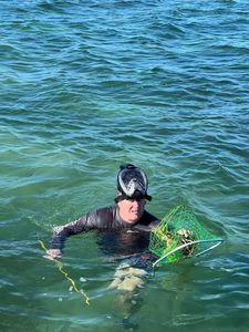 A person fishing in Florida