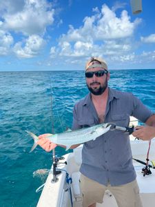 Angler holding a 14-inch fish in FL