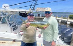 Two people fishing in Florida