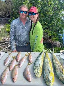 Successful fishing trip! Snapper + Mahi-mahi!