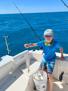 We welcome kids onboard! Family fishing charter!