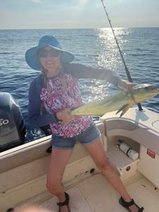 Lone angler fishing in FL