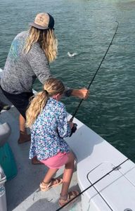 Fisherman enjoying water sports in Florida