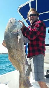 Black drum catch!