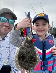 Awesome Flounder—kid’s catch!