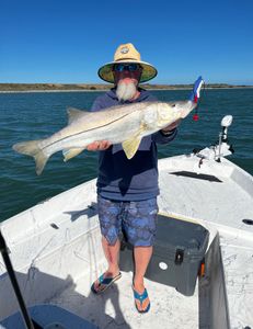 Solid! Monster Snook inshore catch.