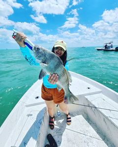 Angler with a big fish at Port Canaveral