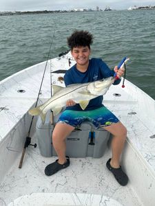 Snook fish caught while fishing in FL