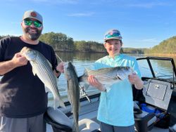 Lake Allatoona Striper Fishing