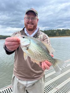 Enjoying the thrill of the catch at Lake Allatoona