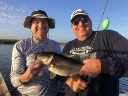 Two people fishing in Florida