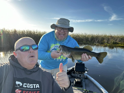 Two people fishing in Fellsmere
