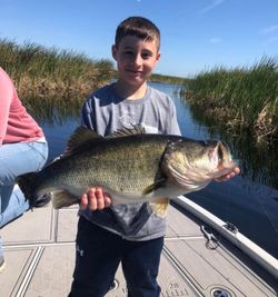 A person fishing with a rod in Florida