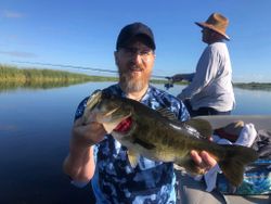 A Florida Bass fish caught in FL