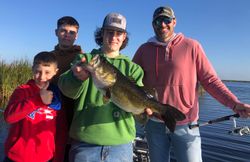 Exciting fishing adventure in Fellsmere with 4 people