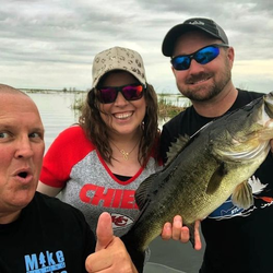 Anglers fishing in Fellsmere