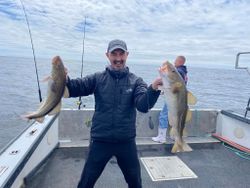 Two anglers with a big catch of fish in Salisbury