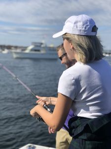Person fishing in Salisbury