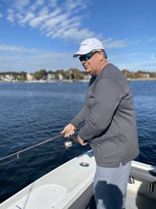 Angler fishing in Salisbury