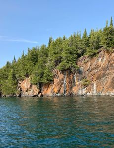 Scenic landscape in Ontario, Canada