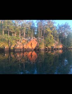 Scenic view of Nestor Falls, Ontario