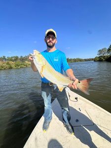 Angler fishing in Matagorda
