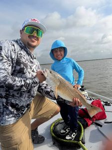Redfish caught during fishing trip in Matagorda TX waters