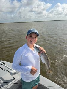 Spotted seatrout caught while fishing in Matagorda TX waters