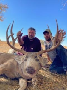 Two people hunting in Colorado