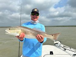 Trophy redfish glory.