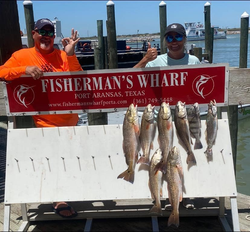 Redfish catch in TX
