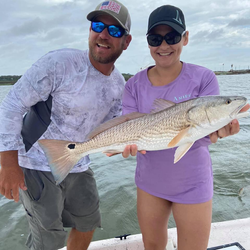 Redfish catch in TX