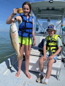 Redfish caught in Aransas Pass